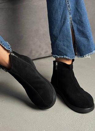 Анатомічні замшеві черевики 2