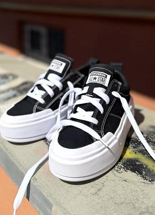 Кеди жіночі converse ctas cruise чорні, розмір 38.5, довжина устілки 24 см