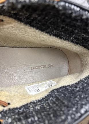Ботинки  lacoste originals, черевики оригинал, оригінал 8
