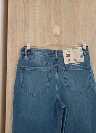 Качественные женские прямые джинсы 8