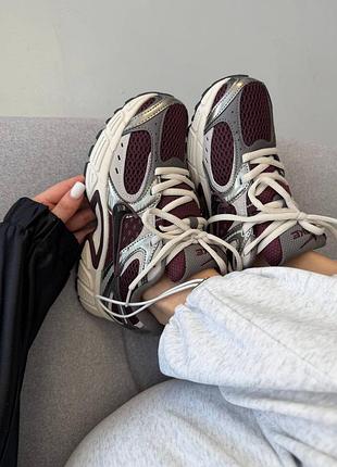 Кроссовки nike v5 rnr burgundy grey