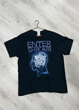 Футболка мерч enter shikari 2015р л сайз