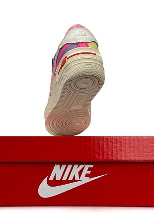 Nike air force 1 shadow w beige multicolor 3