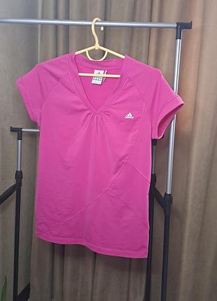 Футболка жіноча adidas рожева
