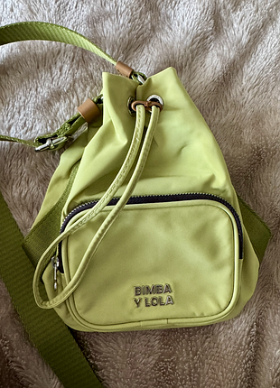 Bimba y lola женская салатовая сумка