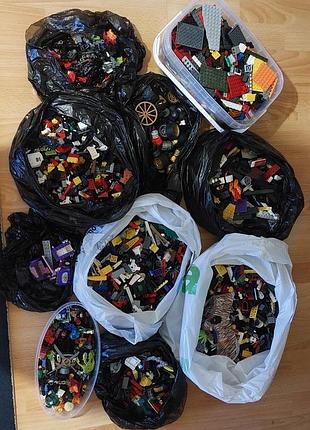 Конструктор універсальний lego та enli, різнокольоровий, пластик
