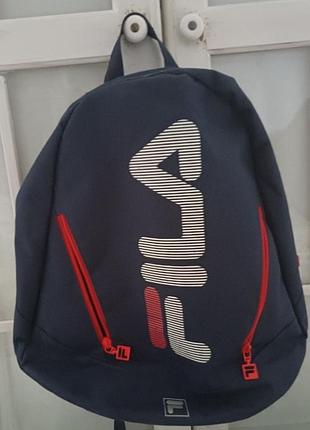 Синий рюкзак fila 2