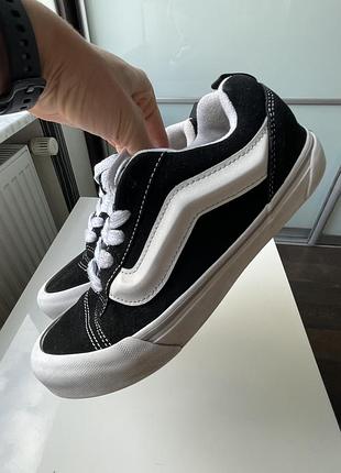 Кеди унісекс vans knu skool чорні, розмір 38