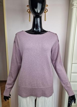 Розкішний кашеміровий джемпер c&amp;a (pure cashmere) у благородному пудрово-лиловому відтінку
