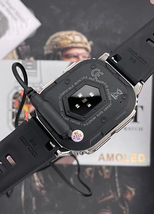 Розумний годинник modfit navi compass silver-black 5