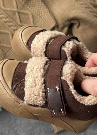 Теплі лофери для дівчинки