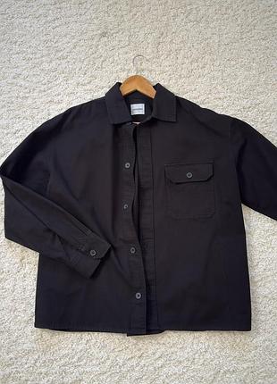 Сорочка чоловіча jack&jones чорна, розмір m