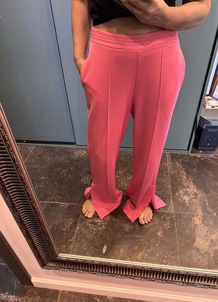 Жіночі спортивні штани zara рожеві