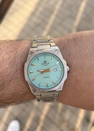Чоловічий годинник касіо edifice silver-minte 4