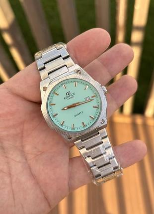 Чоловічий годинник касіо edifice silver-minte 7
