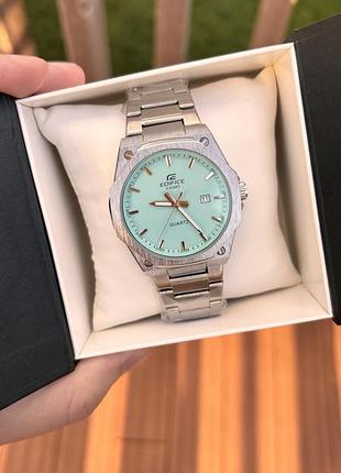 Чоловічий годинник касіо edifice silver-minte 8