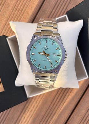 Чоловічий годинник касіо edifice silver-minte 2