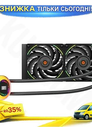 Ku система жидкостного охлаждения universal fit 1stplayer cc-240 black – эффективный кулер для пк с ar uni2l_k