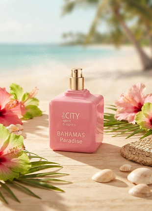 The city spirit tropics bahamas paradise туалетная вода женская, 100 мл (тестер)