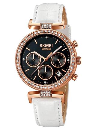 Жіночий годинник skmei 2089rgwt rose gold-white