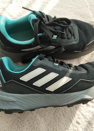 Кросівки жіночі adidas чорні, бірюзові 38 розмір