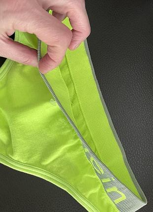 Неоновые стринги calvin klein 4