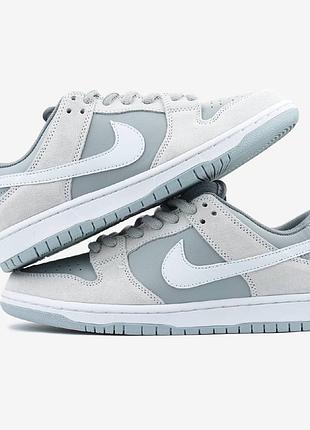Nike sb dunk summit white sweet wolf grey 5