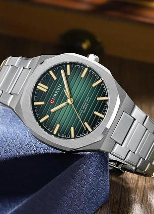 Сurren 8456 silver-green 3