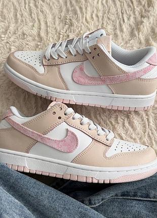 Nike dunk pink paisley 2