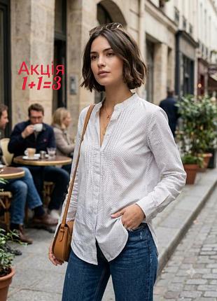 Сорочка uniqlo ines de la fressange комір стійка