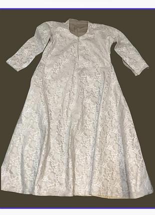 Домашнее длинное и широкое платье, l,xl, замеры на фото