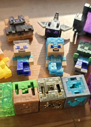 Іграшкові фігурки для хлопчика minecraft, 17 шт., різнокольорові