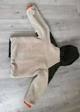 Куртка шерпа zara 3