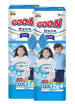 Трусики-подгузники goo.n slim & comfortable (размер 6(xxl), 15-25 кг, 72 шт)