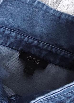 Cos сукня плаття котон джинс 6