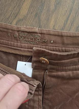 Брюки котоновые шоколад 5