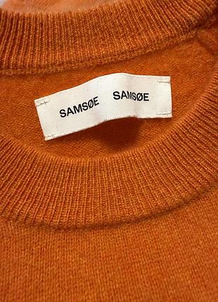 Кашеміровий светр джемпер samsoe samsoe 3