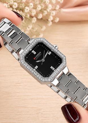 Curren 9102 silver-black 3