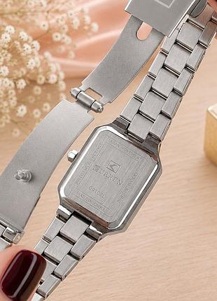 Curren 9102 silver-black 5