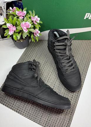 Оригинальные ботинки fila кожаные