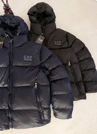 Куртка armani ea7  black 4
