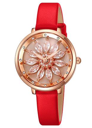 Жіночий годинник skmei 2268mtrd matte red