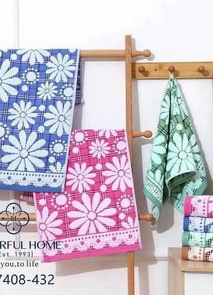 Рушник 35*75 арт.м-7408 - 432 тм colorfulhome
