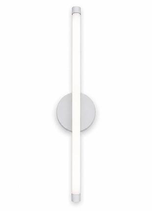 Длинное настенное led бра-светильник 59 см белое на 3 цвета света 16 вт sneha (99698716090/600 wh)