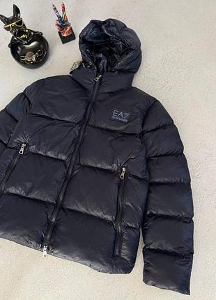 Куртка armani ea7  blue 2