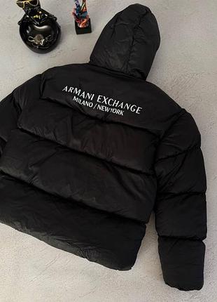 Куртка armani milano  black 3