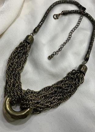 ⚜️✨⛓️ массивное винтажное колье-воротник эффектный этно-дизайн boho-chic и ethnic! ⛓️✨⚜️
