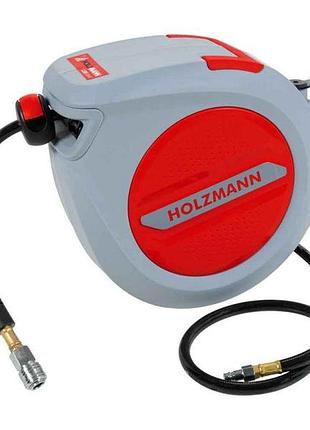 Катушка со шлангом сжатого воздуха 10 пог. м. holzmann lsr10air