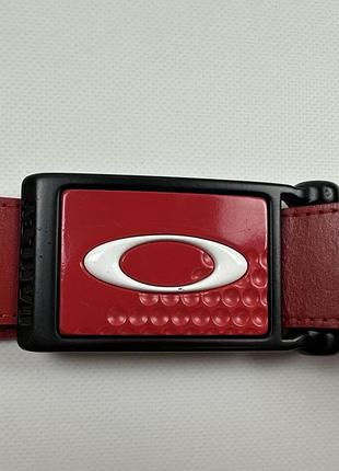 Шкіряний ремінь oakley 2
