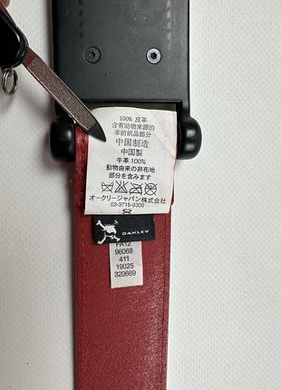 Шкіряний ремінь oakley 6